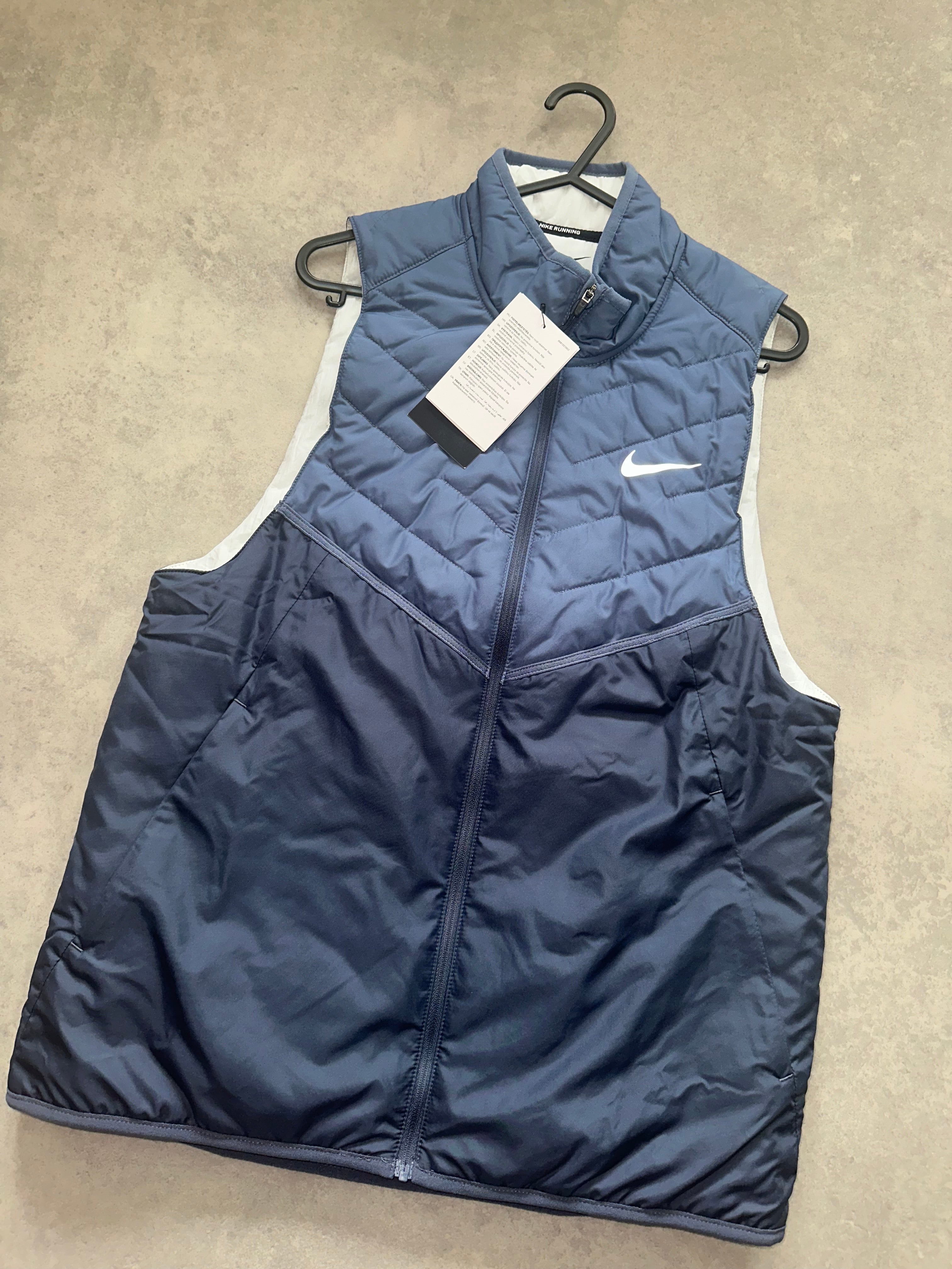 Nike running gilet - navy
