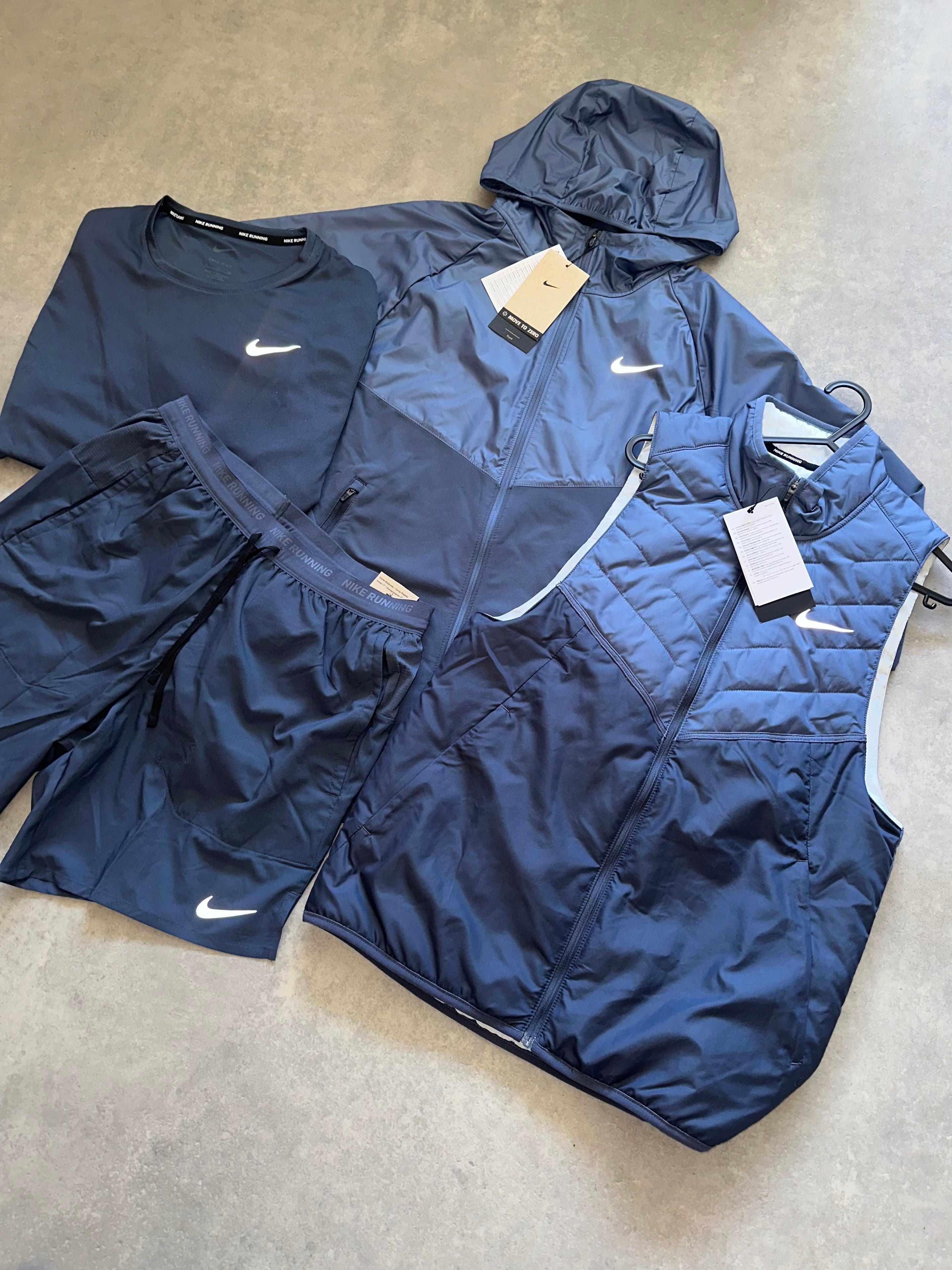 Nike quad running set - navy