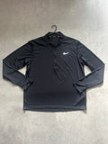 Nike 1/4 zip - black