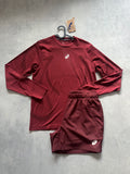ASICS seamless set - burgundy