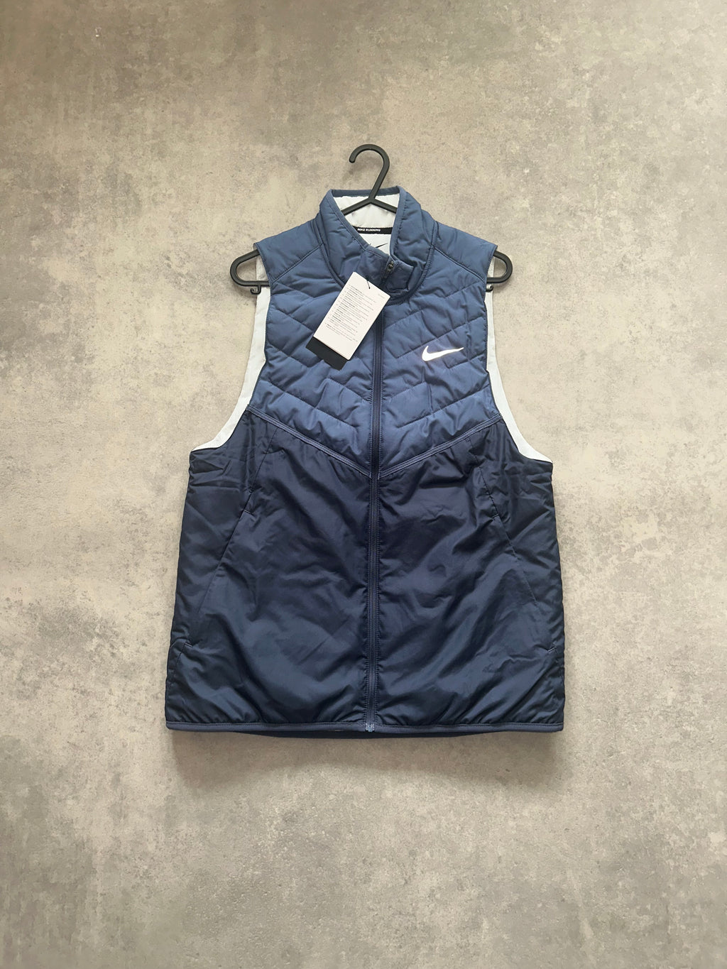Nike running gilet - navy