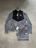 Nike quad running set - black / grey